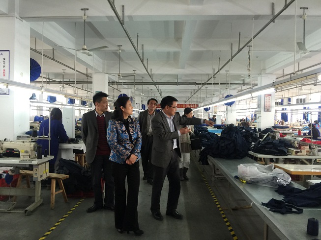 武汉市汉阳区委徐洪兰书记一行莅临集团考察